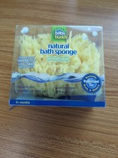 Baby Buddy Natural Bath Sponge 100 NATURAL SEA SPONGE sea wool shower bath NEW