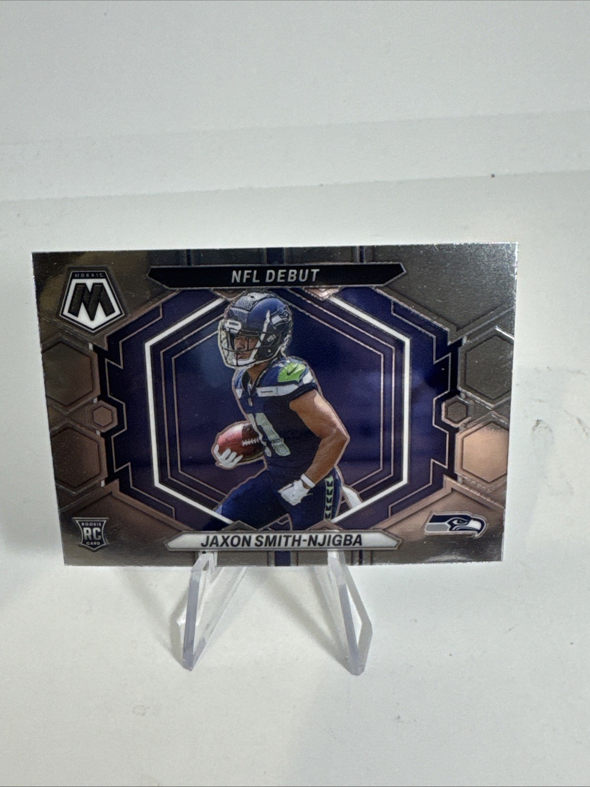 2023 Panini Mosaic Jaxon Smith-Njigba RC NFL Debut #ND-12