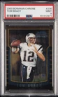 2000 BOWMAN CHROME #236 TOM BRADY ROOKIE RC PSA 9