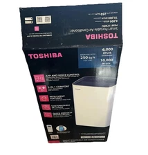 TOSHIBA 6,000 BTU (10,000 BTU ASHRAE) 115-Volt Smart Wi-Fi Portable Air