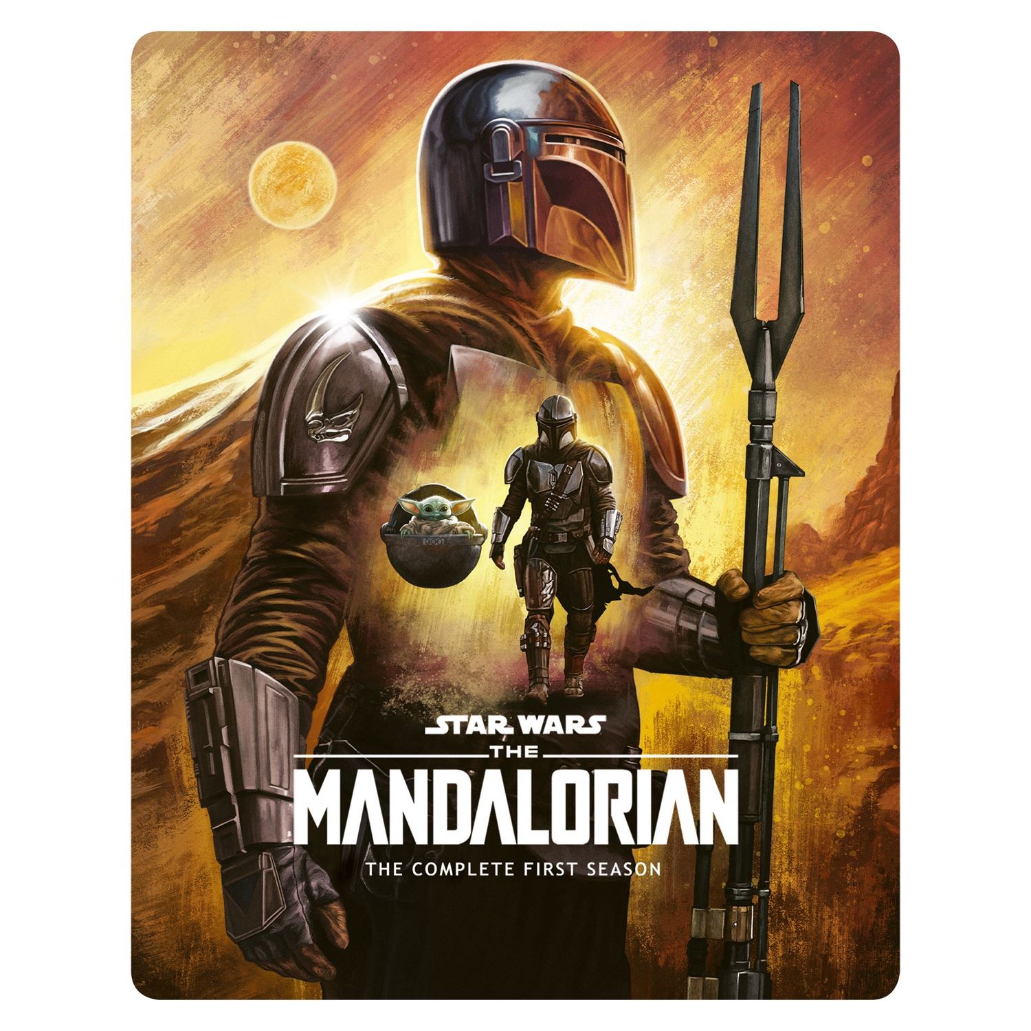 The Mandalorian: Season 1 Steelbook Limited Edition [12] 4K UHD