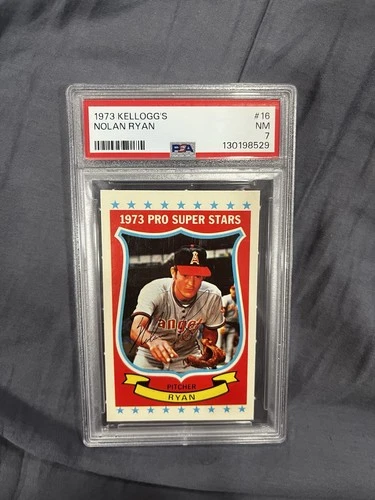 1973 Kellogg's Pro Super Stars - Nolan Ryan #16