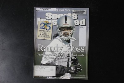 Sports Illustrated May 16 2005 Randy Moss Magazine Football NFL
