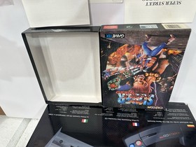 COMMODORE AMIGA CD32 CONSOLE BIG BOXED SUPER STREET FIGHTER TURBO 2 UFO ELITE