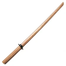 E-BOGU Handcrafted White Oak Bokken (39") |  Wooden Samurai Sword for Practice