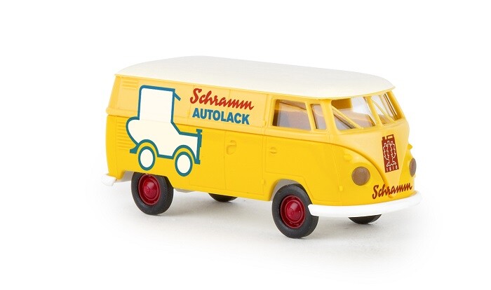 Brekina 32718 - 1/87 Volkswagen / VW T1b Box - Schramm Car Paint - New