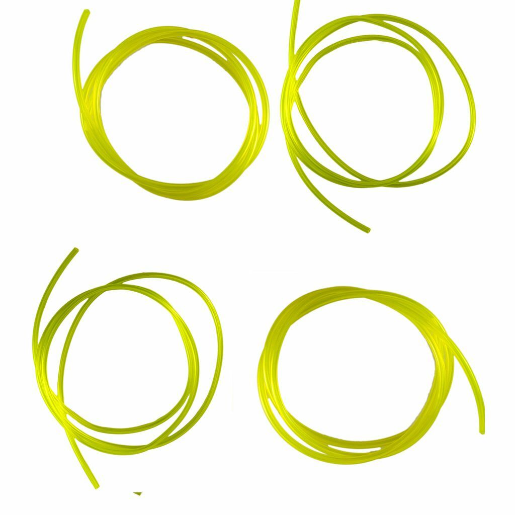 4X Fuel Line Hose Tygon Tube with 4 Sizes Tubing for Common 2 Cycle