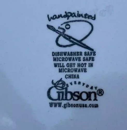 GIBSON WINTER FROLIC CHRSTMAS SET HANDPAINTED DISHWASHER & MICROWAVE SAFE 14 SET - Picture 7 of 12