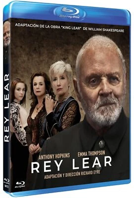 KING LEAR *2018 / Anthony Hopkins / Emma Thompson* NEW Region A B C Blu-ray