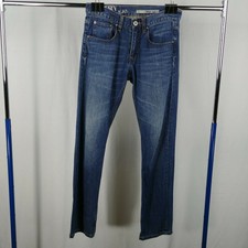 DKNY Blue Jeans Straight Leg Mens Size 30 R 100% Cotton