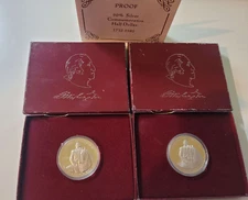 1982 S Washington Half-Dollar 90% Silver Proof Set of Two