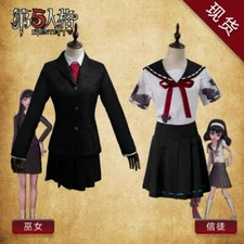 Game Identity V Kawakami Tomie Witch Dress Cosplay Costume Halloween Full Suit