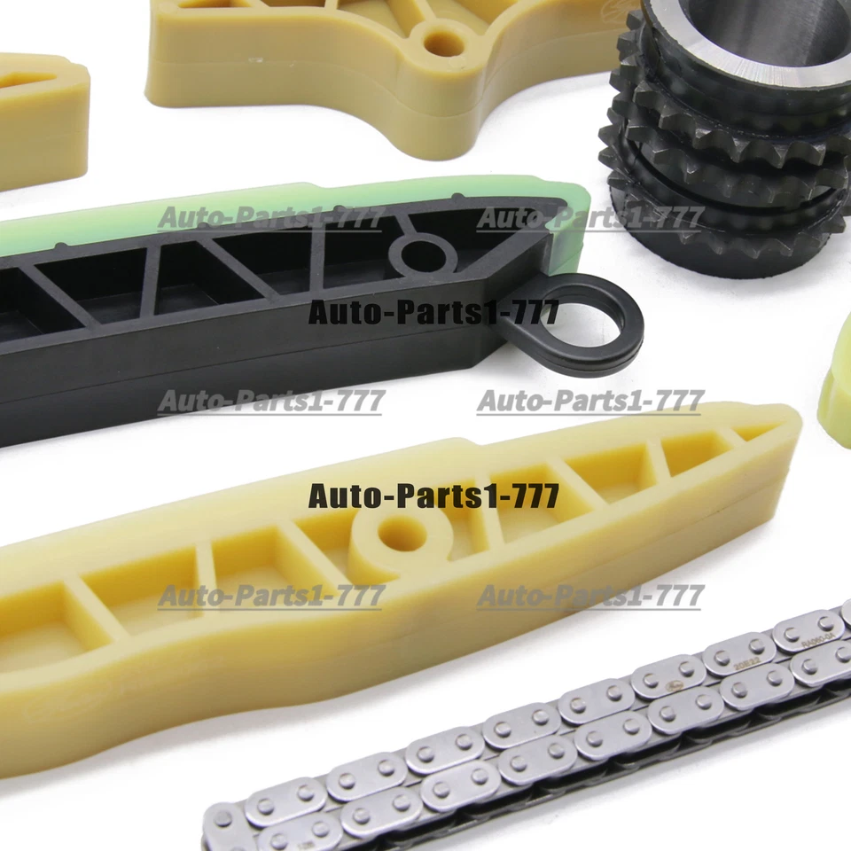 Kit de guía tensor de cadena de distribución original 9X para Benz M272 2,5 L 3,0 L 3,5 L M273 Foto 4 de 4