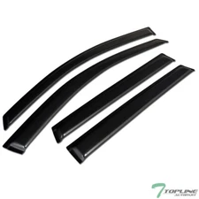 Topline For 2009-2017 Chevy Traverse Sun Rain Guard Vent Shade Window Visors 4pc