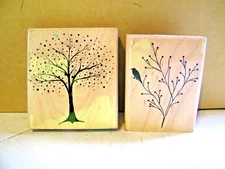 Penny Black, Natures Dance 3879J & Fantasy 3880K Rubber Stamps