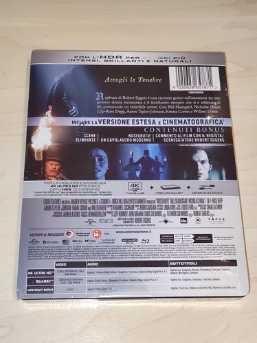 NOSFERATU – STEELBOOK - ITA - ENG - 4K + BLU-RAY - Photo 4/4