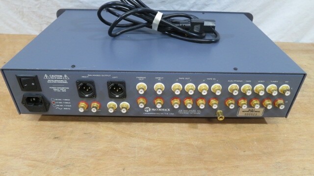 動作確認済み】McCORMACK ALD-1 プリアンプ