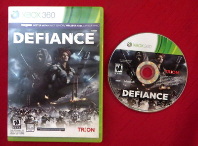 DEFIANCE  (Microsoft Xbox 360, 2013)  KINECT SENSOR COMPATIBLE  - Tested