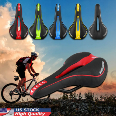 Bicycle Bike Cycle MTB Saddle Road Mountain Gel Pad Sports Soft