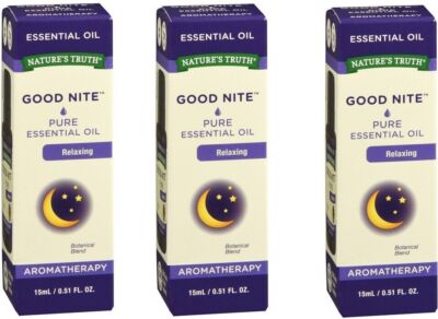 Nature's Truth Essential Oil Good Nite Pure Aromatherapy Oil 15mL (3 Pack)
