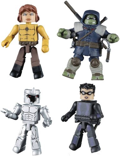 Diamond Select - TMNT - Фигурка Ронина в минималистичном бокс-сете [Новая игрушка], цвет Черный