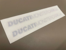 DUCATI MONSTER DARK i.e. adesivi grafiche fianchetti side panel - fairing