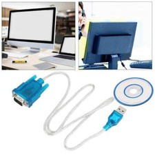 USB to RS232 Serial Port DB9 9 Pin Male COM Port Converter-Adapter N4 Hot PLM