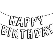  264 Darice Embossing Folder Essentials " HAPPY BIRTHDAY BANNER "  30032590