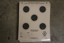 NRA Official 50 Foot Rifle Target TQ-1/5 (Pack of 20)