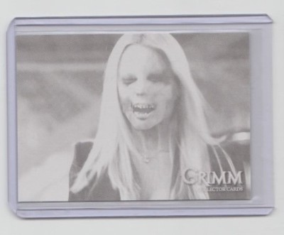 Grimm TV-Show Black Parallel Trading Card #12