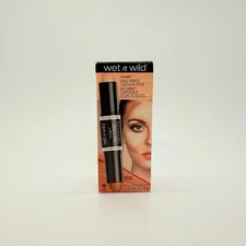 Wet n Wild MegaGlo Dual-Ended Contour Stick, Medium/Tan 752A, 0.28 oz