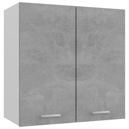 Hanging Cabinet Wall Mount Modern Cupboard With 2 Shelves Storage Organizer - Picture 2 of 9