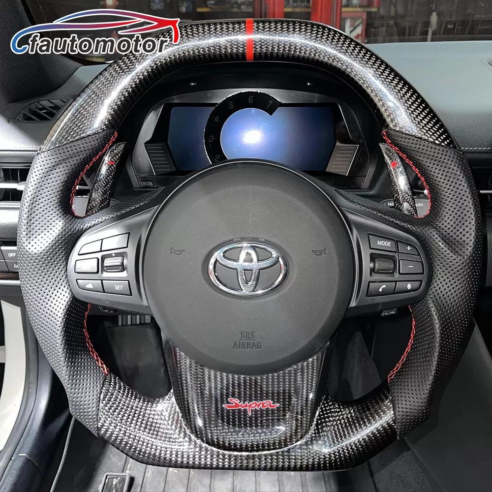 A90 supra carbon fiber steering wheel online
