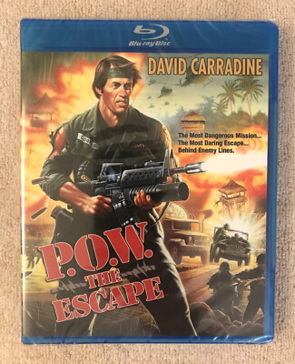 P.O.W. the Escape (aka Behind Enemy Lines) (1986) Blu-ray David Carradine NEW