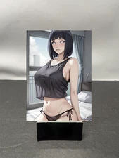 Hinata Hyuga Waifu Anime Custom Art Trading Card NSFW AVAILABLE w4884