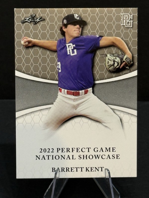 2022 Leaf Perfect Game National Showcase - Barrett Kent #13 (RC)