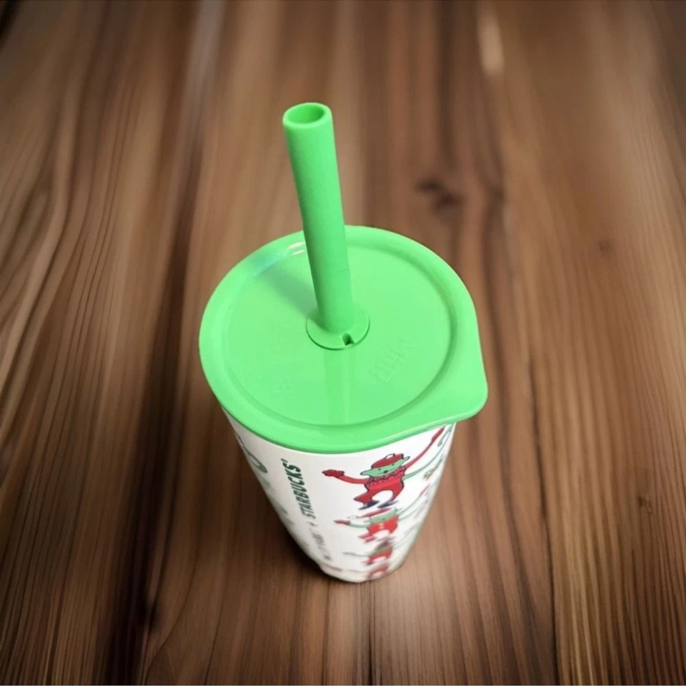 Starbucks X Rolled Rabbit MonkeyMas Navidad Acero Inoxidable Taza Fría Nuevo con Etiquetas Foto 2 de 4