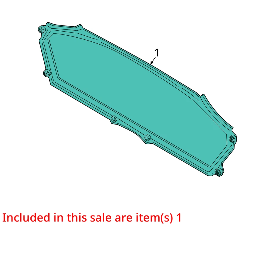 Conjunto de vidrio ventana partición trasera BMW i8 I12 cupé 7393243 2014-2020 OEM Foto 3 de 4