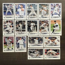 2022 Topps Series 1 Baseball New York Yankees Base MLB Hand Collated Team Set in