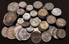 PHILIPPINES Silver 10, 20 & 50 Centavos 166 Pc. Lot