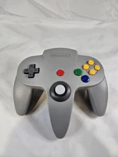 Nintendo 64 N64 Switch Controller Controller HAC-043 Gray Wireless