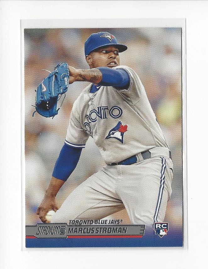 2014 Stadium Club #128 Marcus Stroman RC Rookie Blue Jays