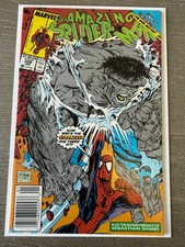 Amazing Spider-Man # 328 Mark Jewelers Newsstand Variants - Near Mint- 9.2 Hulk