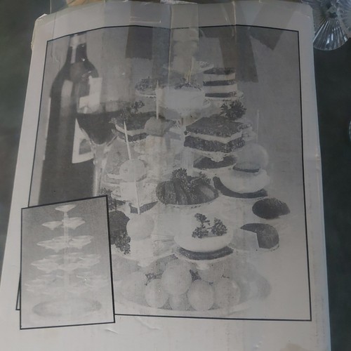 Retired Kleeneze Delicacy Tree for Food Food Serving Display 5 tier - Picture 6 of 13