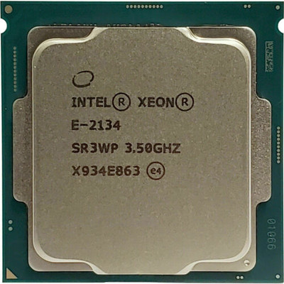Intel Xeon E-2134 SR3WP Quad-Core 3.5GHz Processor CPU