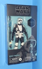 Star Wars 6  Scout Trooper The Black Series Jedi Fallen Order In Collector Case