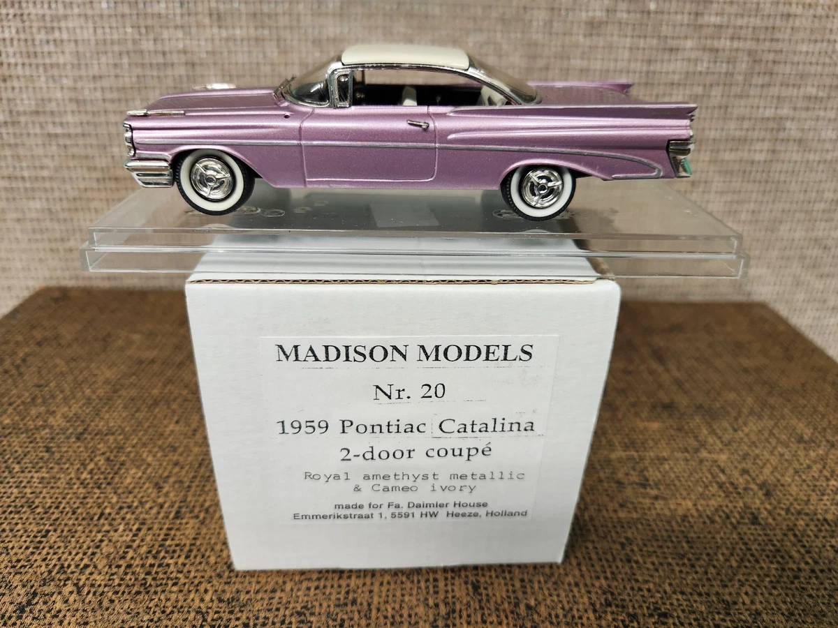 Pontiac 1959 Vehicle Year Contemporary Manufacture Diecast Cars
