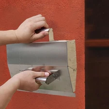 Concrete Trowel Handheld Professional Lightweight Stainless Steel Trowel