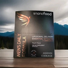  Mens Daily Formula Liposomal Delivery Essential Vitamins+Omega-3