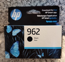 Genuine HP 962 Black Ink Cartridge 3HZ99AN Exp 10/2025 - Sealed Box